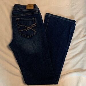 Aeropostale Size 1/2 Reg Dark Blue Bootcut Jeans
